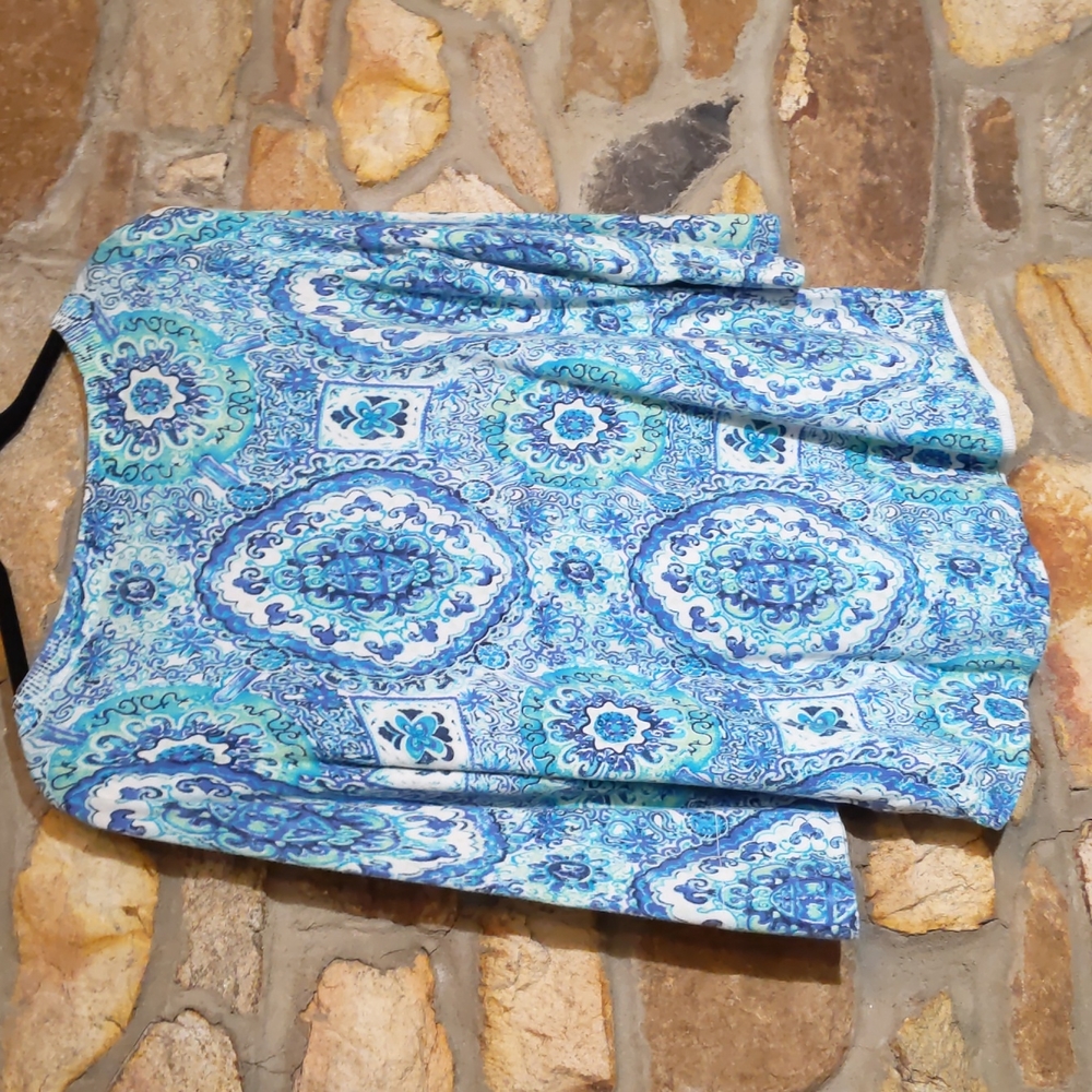 Talbots Blue patterned sweater - Picture 10 of 10